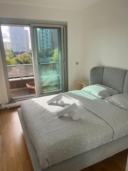 Apartmán Tour Eiffel Terrasse Vue Seine Paříž Exteriér fotografie