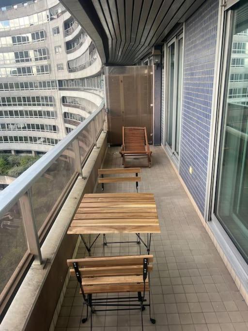 Apartmán Tour Eiffel Terrasse Vue Seine Paříž Exteriér fotografie
